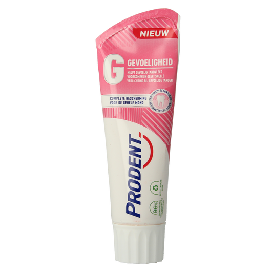 Prodent Tandpasta sensitive teeth + gums 75.00 Milliliter