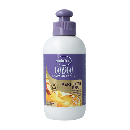 Andrelon Leave-in creme wow perfecte krul 200 Milliliter