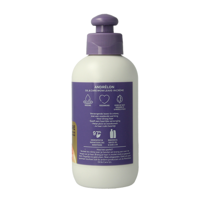 Andrelon Leave-in creme oil & care 200 Milliliter