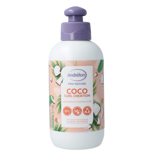 Andrelon Leave-in creme coco curl creation 200 Milliliter