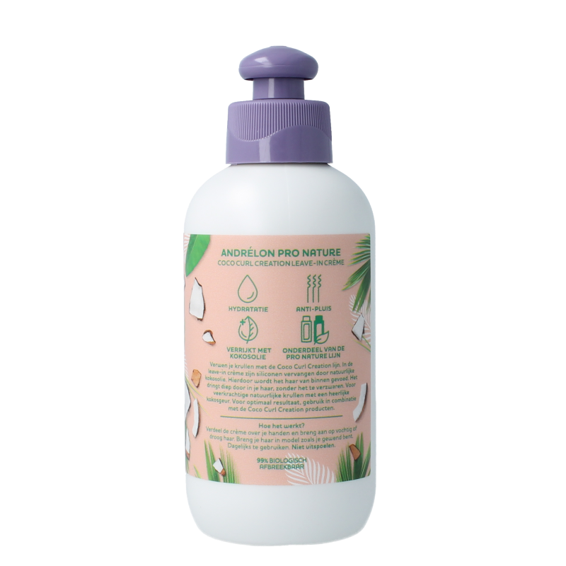 Andrelon Leave-in creme coco curl creation 200 Milliliter