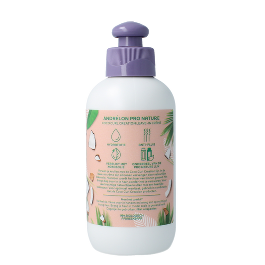 Andrelon Leave-in creme coco curl creation 200.00 Milliliter