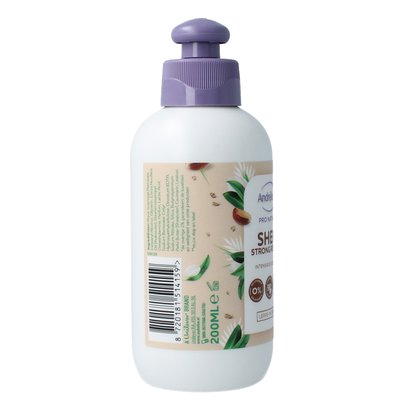 Andrelon Leave-in creme shea strong repair 200 Milliliter