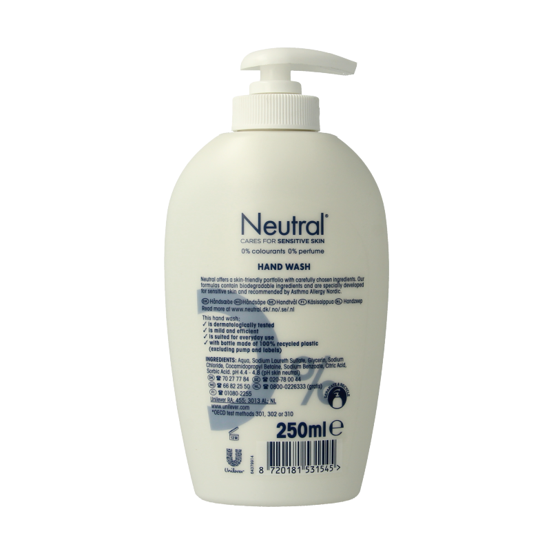 Neutral Handsoap liquid 250 Milliliter