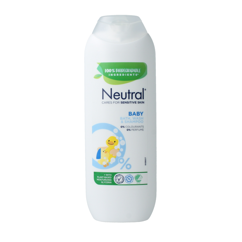 Neutral Baby wasgel/shampoo 2 in 1 250 Milliliter