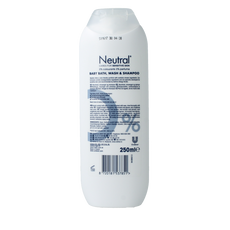 Neutral Baby wasgel/shampoo 2 in 1 250 Milliliter