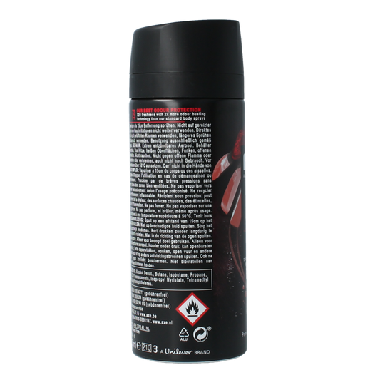 AXE Deodorant bodyspray cherry fizz 150 Milliliter