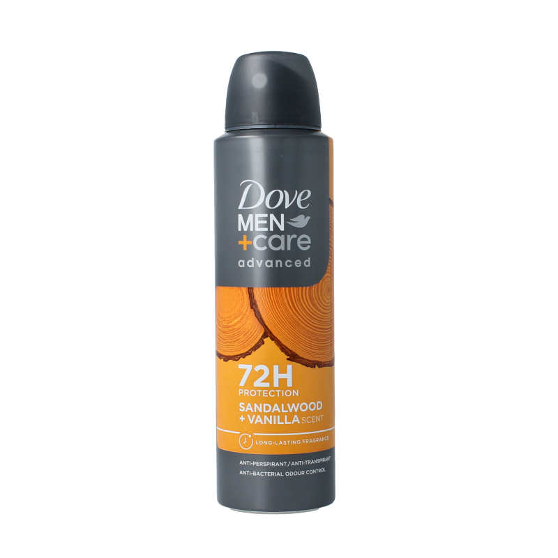 Dove Men+ care deodorant sandalwood /vanilla 150 Milliliter