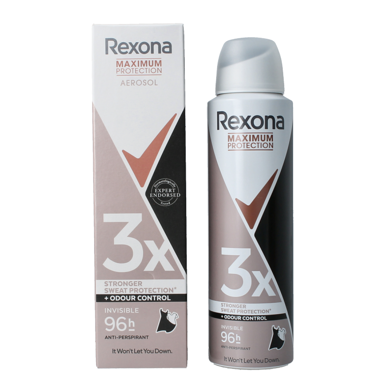 Rexona Deodorant spray max pro invisible 150 Milliliter