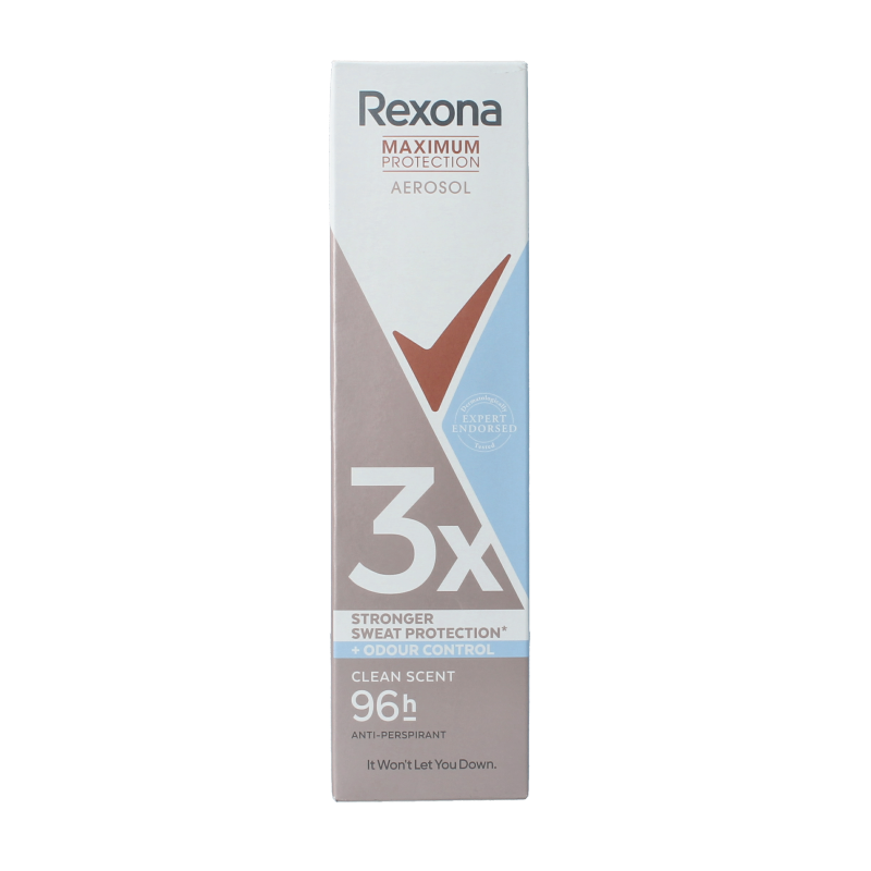 Rexona Deodorant spray max pro clean scent 150 Milliliter