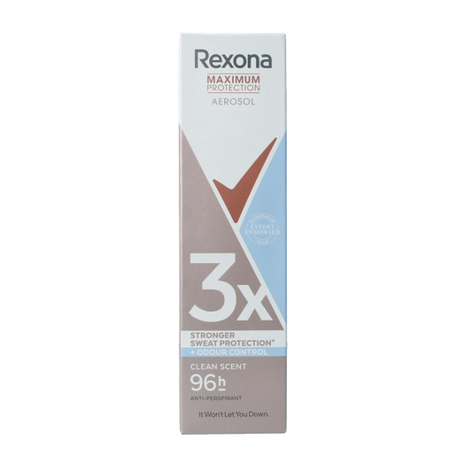 Rexona Deodorant spray max pro clean scent 150 Milliliter