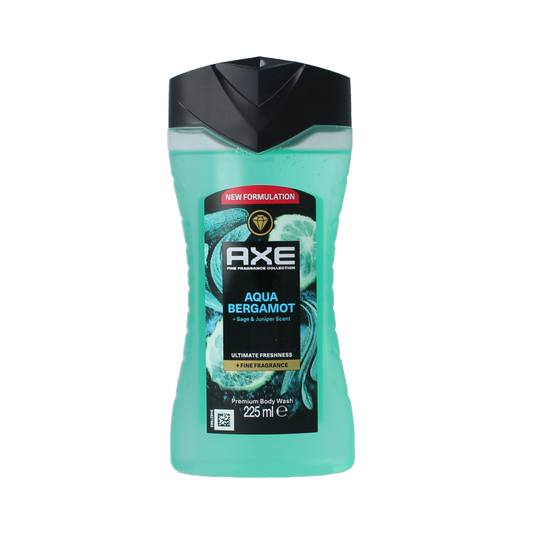 AXE Showergel aqua bergamot 225 Milliliter