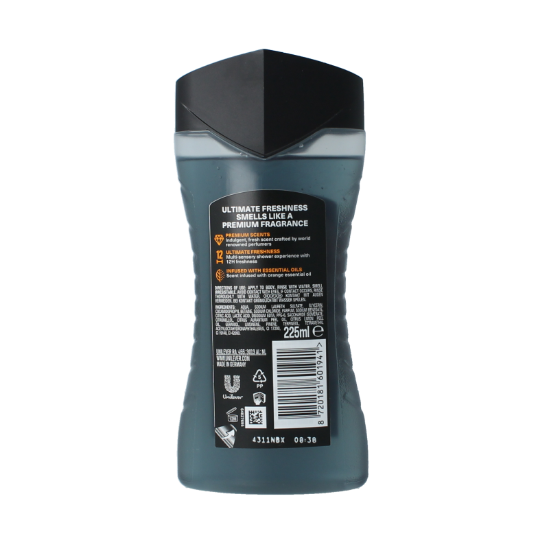 AXE Showergel black vanilla 225 Milliliter