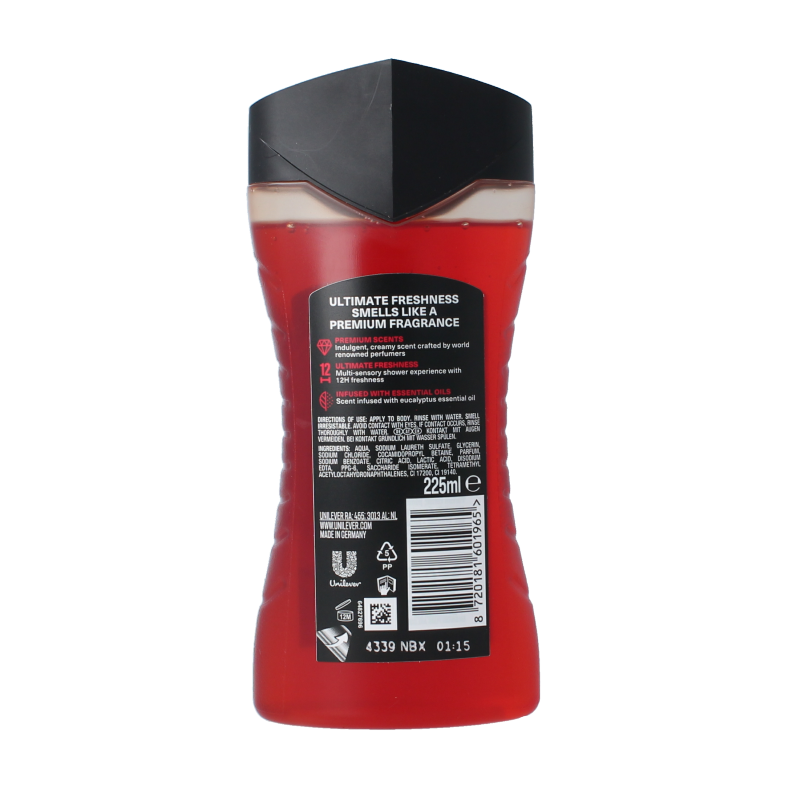 AXE Showergel cherry fizz 225 Milliliter