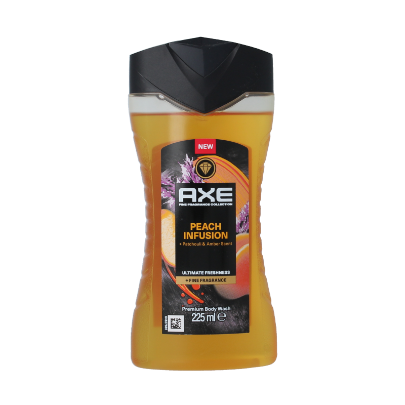 AXE Showergel peach infusion 225 Milliliter