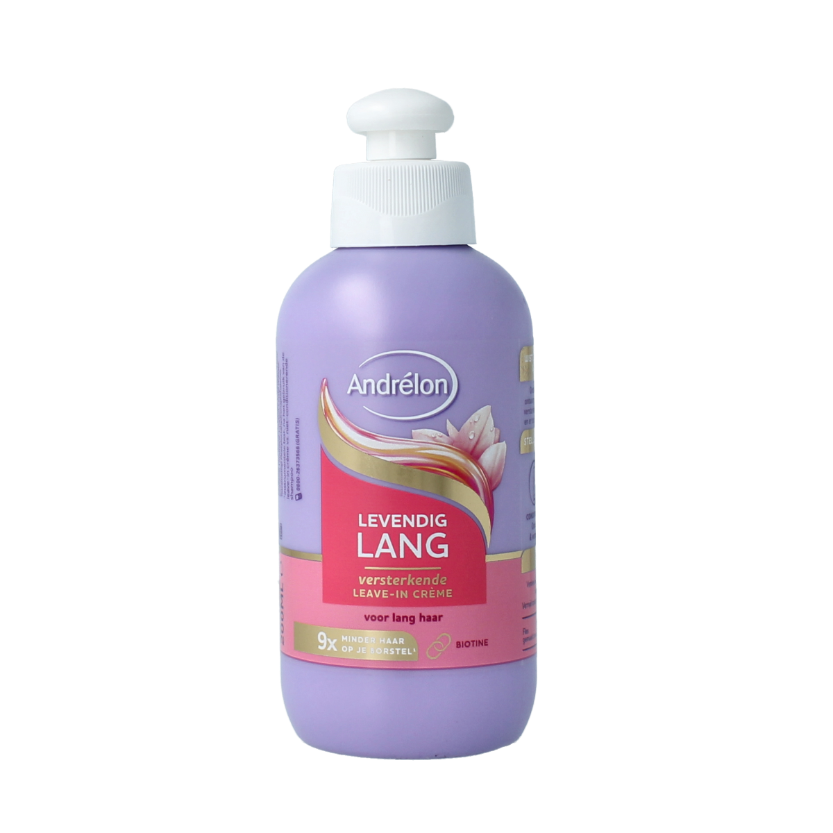 Andrelon Leave-in creme levendig lang 200.00 Milliliter