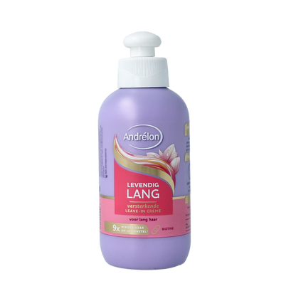 Andrelon Leave-in creme levendig lang 200.00 Milliliter