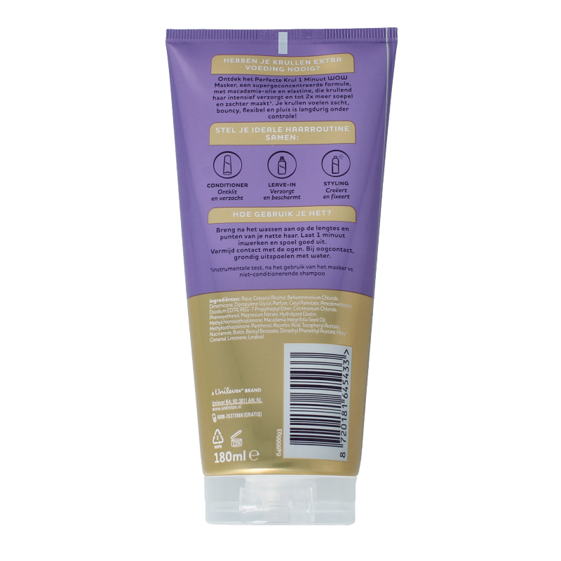 Andrelon Masker 1 minuut perfecte krul 180 Milliliter