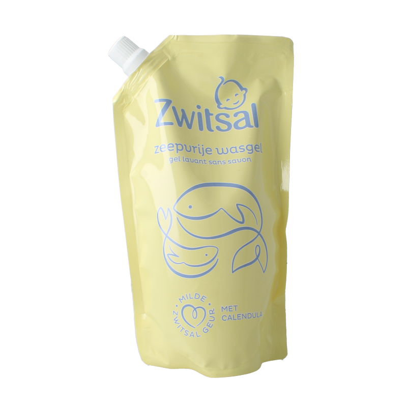 Zwitsal Zeepvrije wasgel navul 500 Milliliter