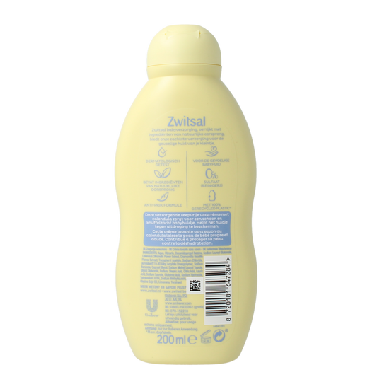 Zwitsal Wascreme 200 Milliliter