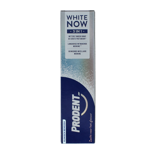 Prodent Tandpasta white now 3-in-1 75.00 Milliliter