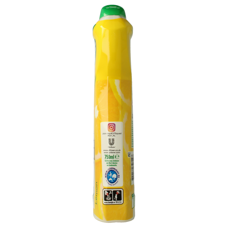 Cif Cream citroen schuurmiddel 750 Milliliter