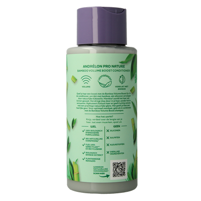 Andrelon Conditioner pro nature bamboo volume boost 400.00 Milliliter