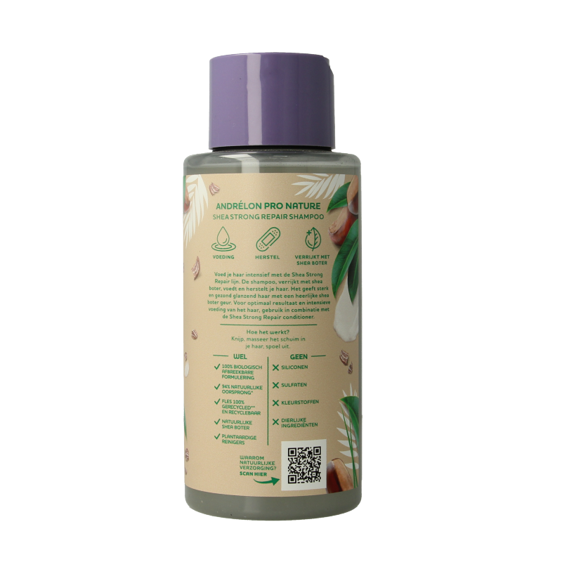 Andrelon Shampoo pro nature shea SOS repair 400 Milliliter
