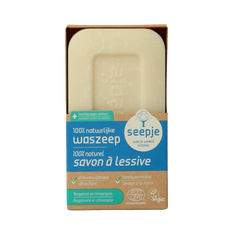 Seepje Waszeep & vlekverwijderaar bergamot & limoengras 120 Gram