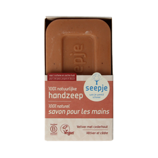 Seepje Hand en lichaamszeep vetiver cederhout 120.00 Gram