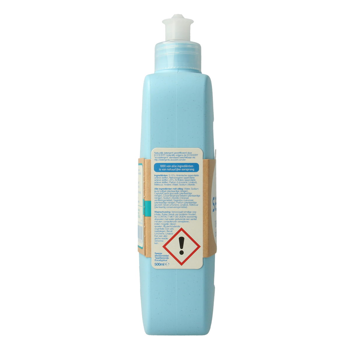 Seepje Afwasmiddel spetterende eucalyptus 500 Milliliter