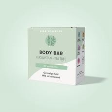 Shampoobars Body bar eucalyptus & tea tree 60 Gram