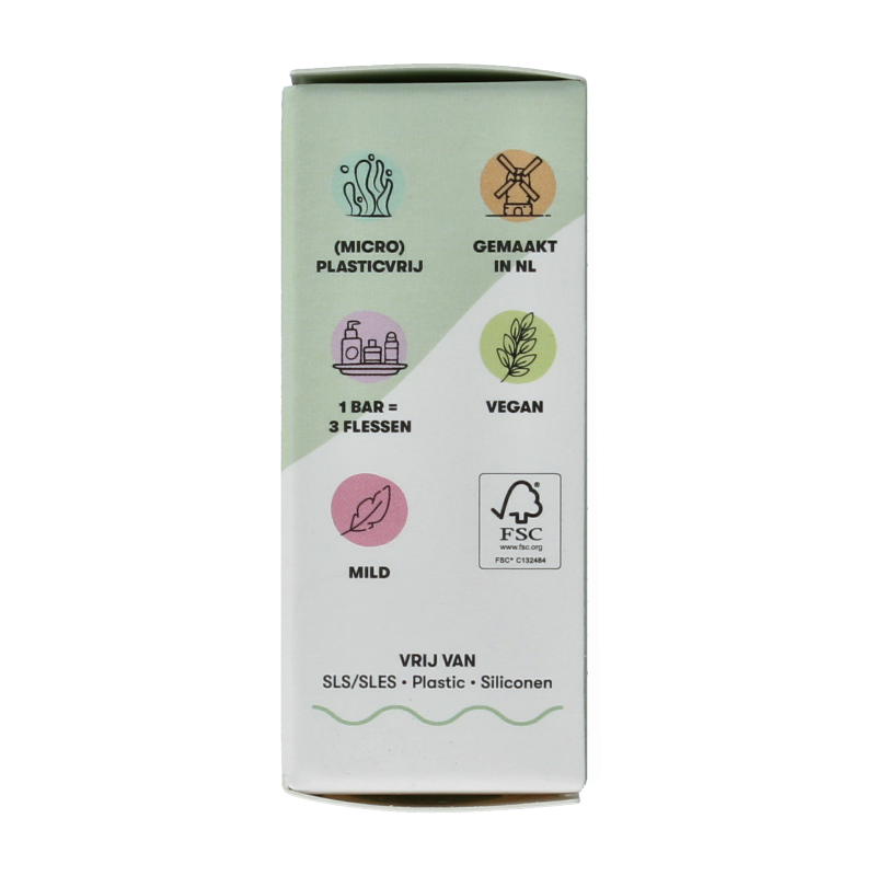 Shampoobars Body bar eucalyptus & tea tree 60 Gram