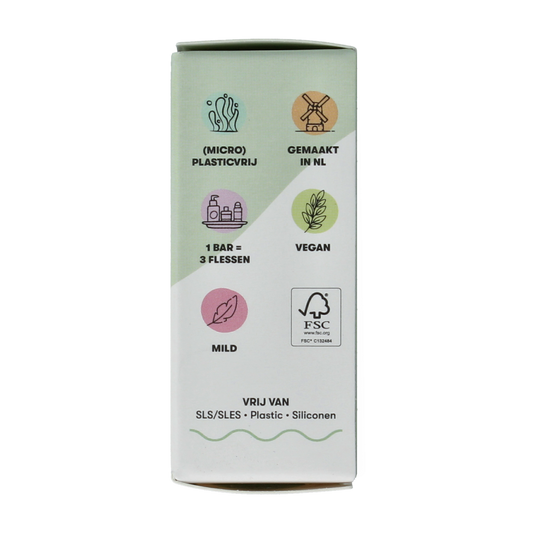 Shampoobars Body bar eucalyptus & tea tree 60.00 Gram