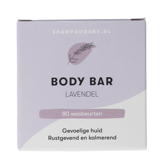 Shampoobars Body bar lavendel 60 Gram