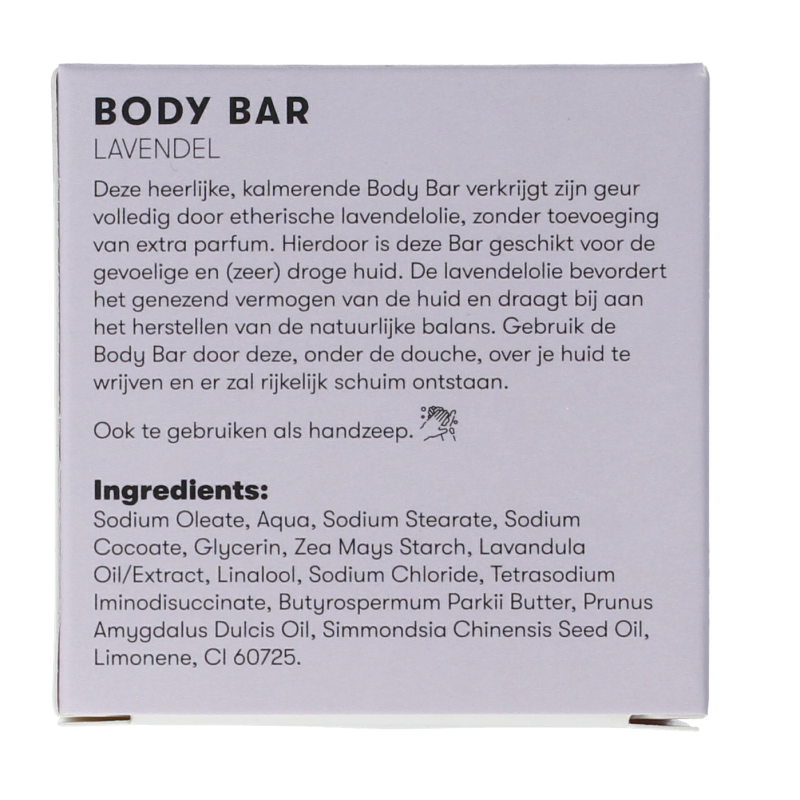 Shampoobars Body bar lavendel 60 Gram