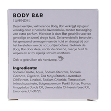 Shampoobars Body bar lavendel 60.00 Gram