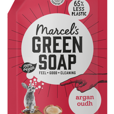 Marcel's Green Soap Showergel argan & oudh navulling 500.00 Milliliter