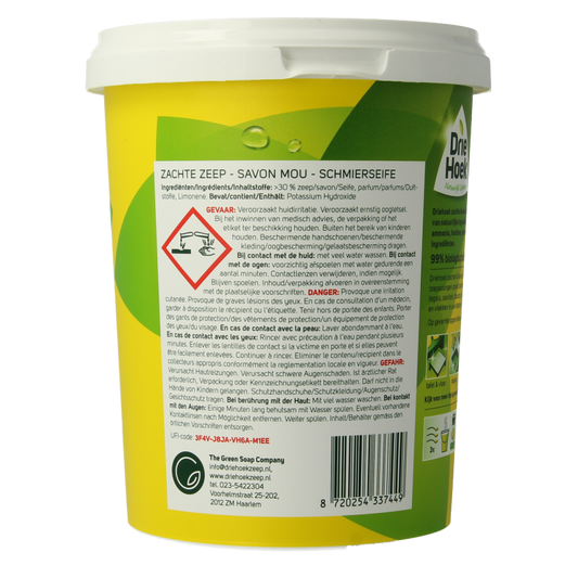 Driehoek Zachte zeep 900 Gram