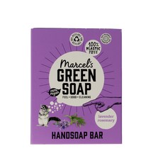 Marcel's Green Soap Handzeep bar lavender & rosemary 90.00 Gram