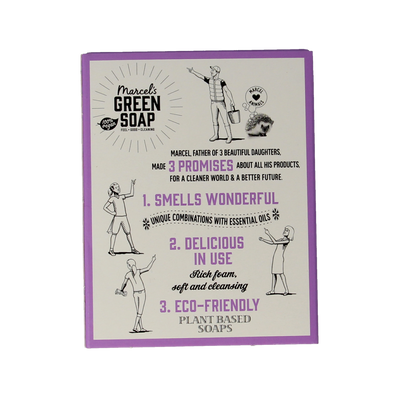 Marcel's Green Soap Handzeep bar lavender & rosemary 90.00 Gram