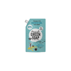 Marcel's Green Soap Showergel mimosa & black currant navul 500.00 Milliliter
