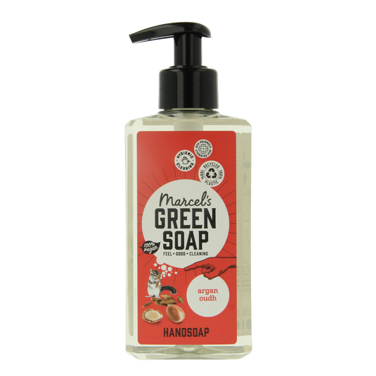 Marcel's Green Soap Handzeep argan & oudh 250 Milliliter