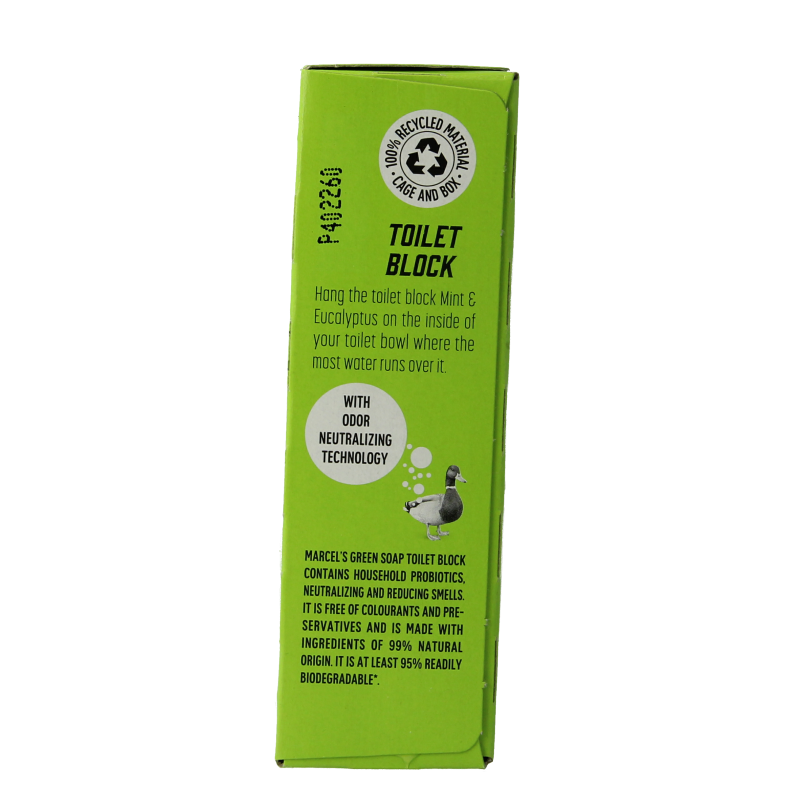 Marcel's Green Soap Toiletblok citroen & gember 35 Gram