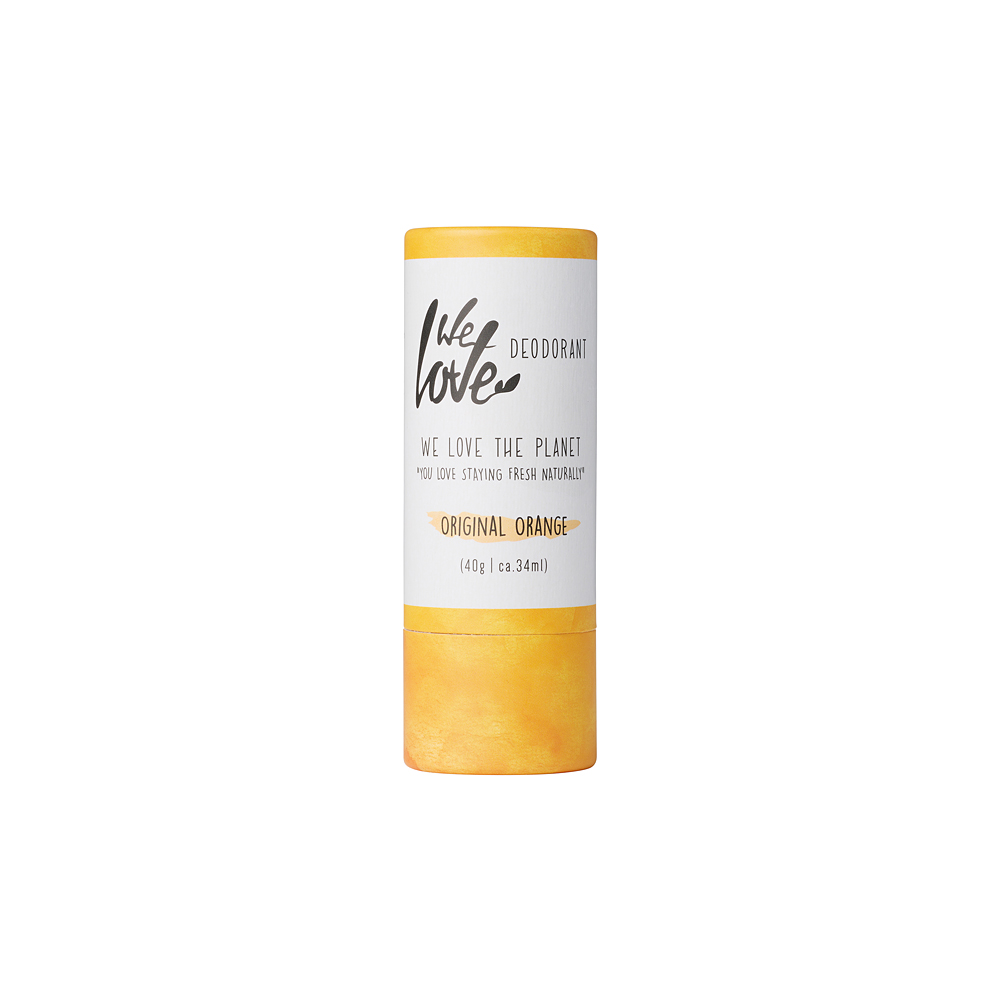 We Love The planet 100% natural deodorant original orange 40 Gram