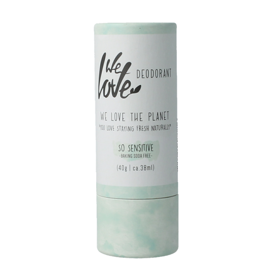 We Love Deodorant stick so sensitive 40 Gram