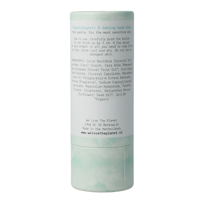We Love Deodorant stick so sensitive 40 Gram