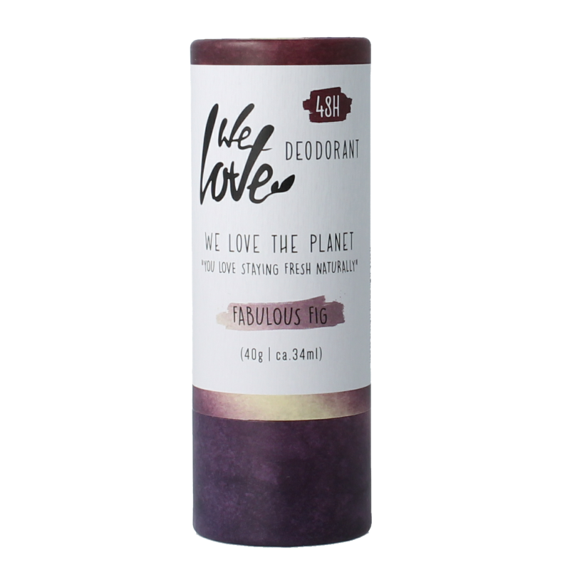 We Love Deodorant stick fabulous fig 40 Gram
