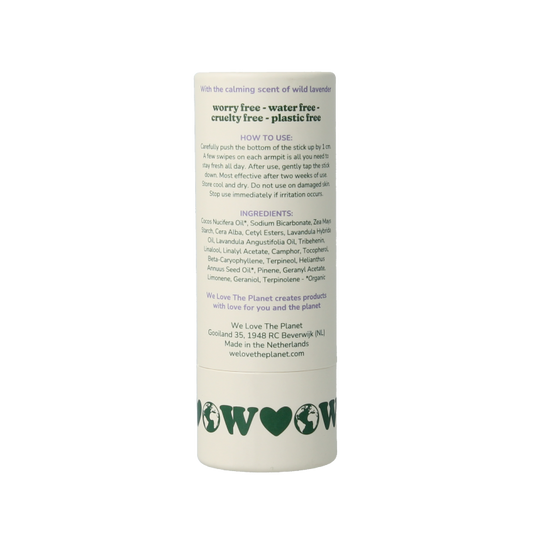 We Love Deodorant stick wild lavender 40 Gram