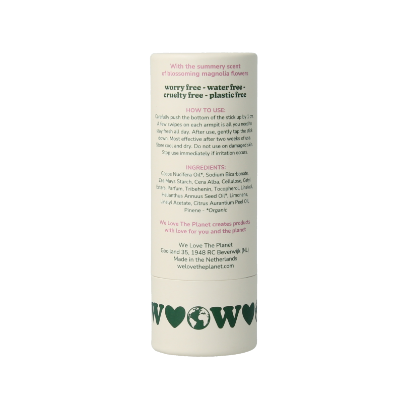 We Love Deodorant stick chic magnolia 40 Gram